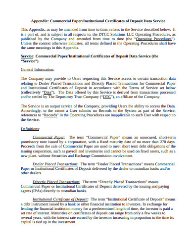 10  Certificates of Deposit Templates in PDF DOC