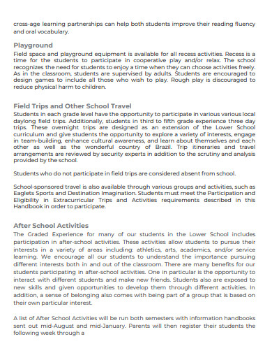 student handbook statement english texas education agency