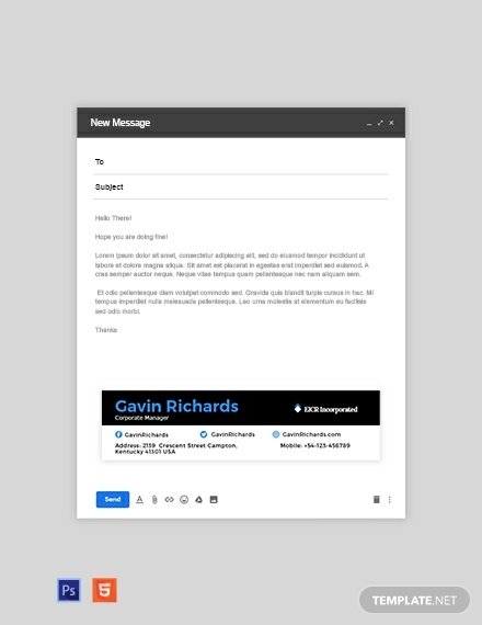 modern corporate email signature template 440x570