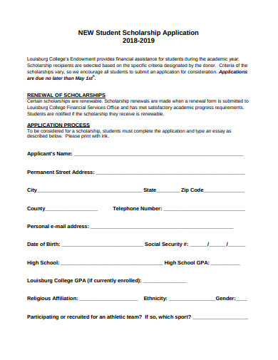 new-student-scholarship-application-template