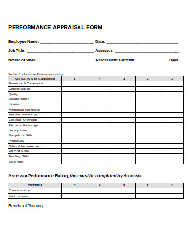 FREE 10+ Performance Documentation Templates in PDF | MS Word | Free ...