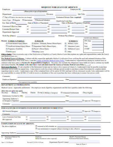 personal-request-for-leave-of-absence-template