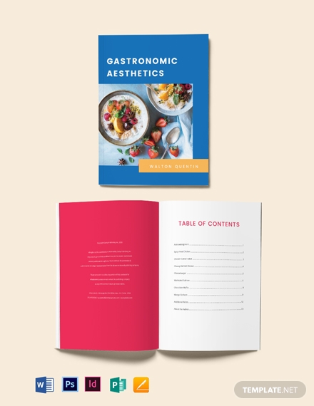 printable cookbook catalog