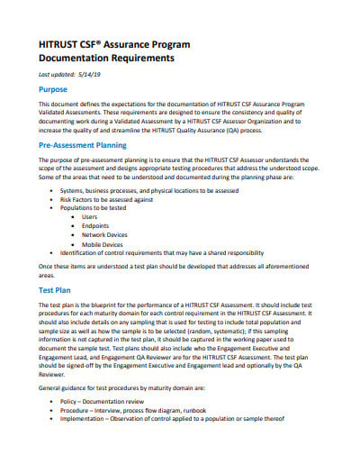 procedure-documentation-requirements-template