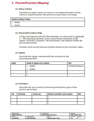 FREE 10+ Procedure Documentation Templates in PDF | MS Word