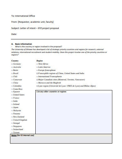 proposal agreement or partnership project letter