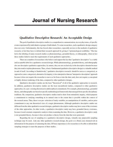 qualitative-descriptive-nursing-research-template
