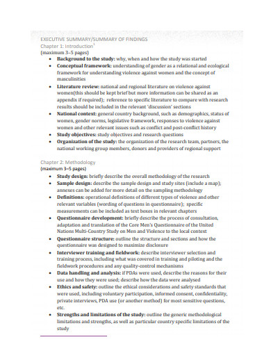 reporting guidelines for quantitative research