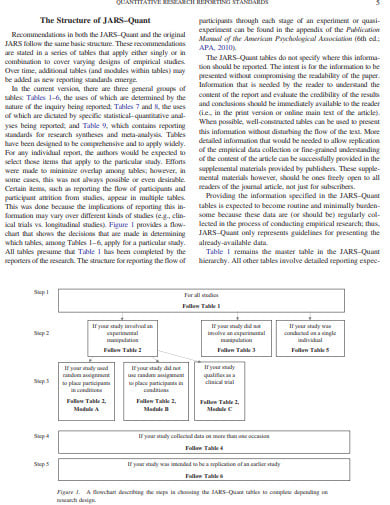 summary of findings quantitative research example