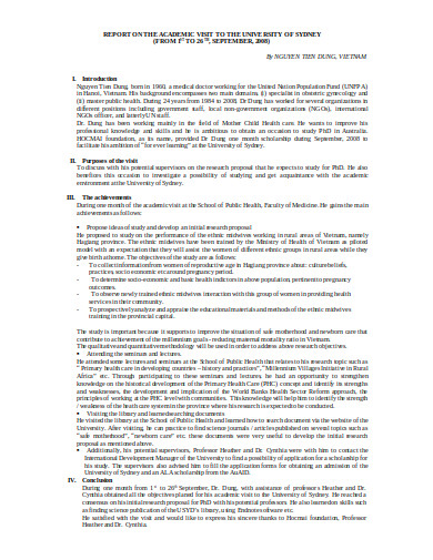 10+ Academic Research Report Templates in PDF | DOC
