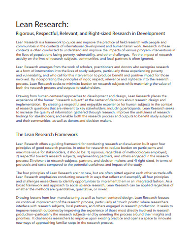 research-development-framework-template
