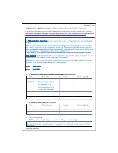 research ethics form in pdf