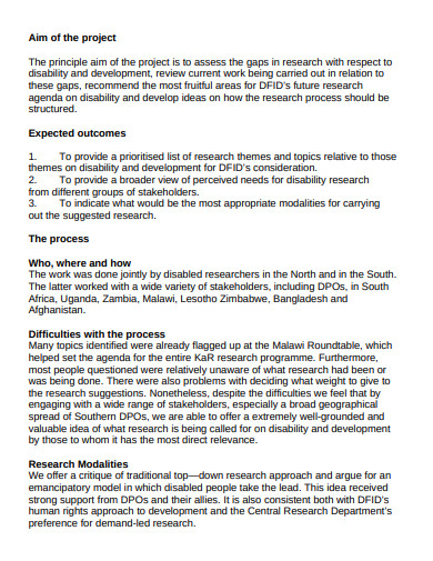 how to write research gap with example