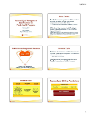 revenue cycle mgmt best practices slides page 00