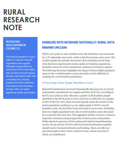 rural-research-note-template
