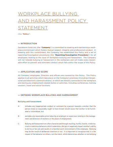 sample-anti-bullying-policy-statement-template