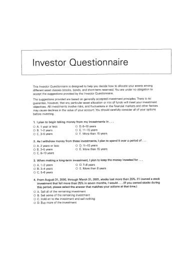 sample-investor-questionnaire-template