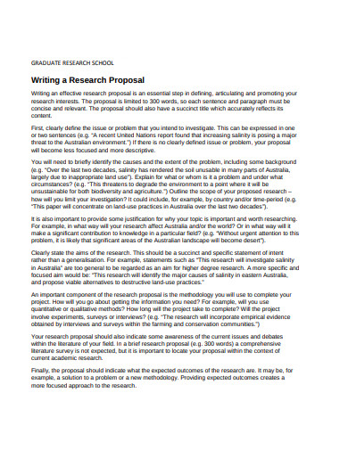 research proposal sample special education