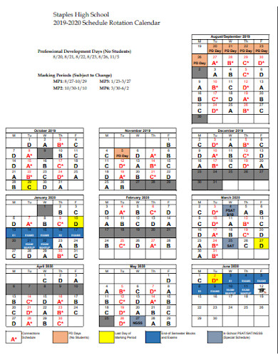 10+ Schedule Rotation Templates in PDF | DOC | Free & Premium Templates