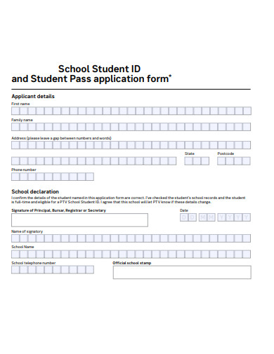 school-student-metro-pass-request-application-form
