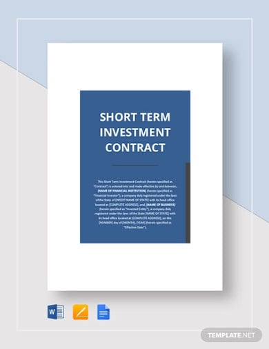 short-term-investment-contract
