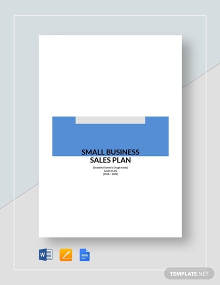 small business sales plan