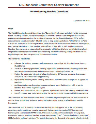 standards-committee-charter-document