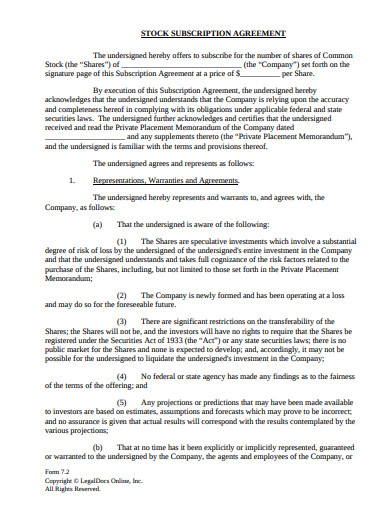 11+ Stock Repurchase Agreement Form Templates in PDF