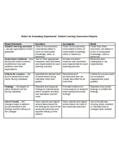 9+ Student Assessment Reports Templates In Pdf 