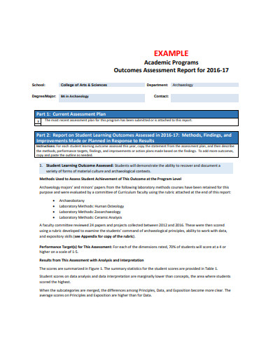 student-learning-outcomes-assessment-report-template