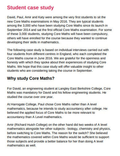case study for education industry