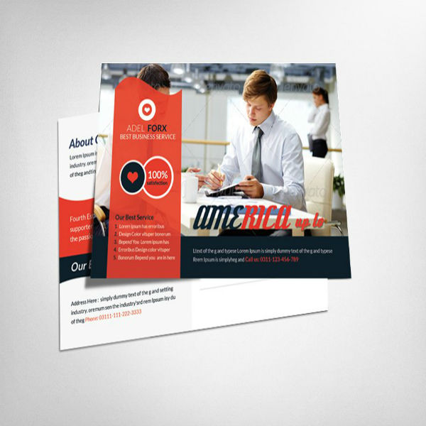 Direct Mail Postcard Template