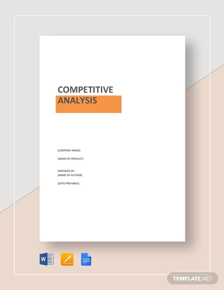 product competitive analysis