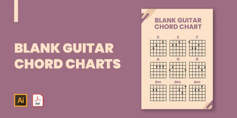 26+ Blank Guitar Chord Charts