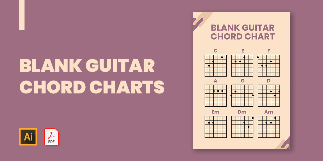 Blank Guitar Chord Chart Template - 26+ Free PDF Documents Download