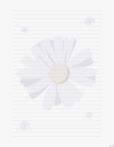 blank notebook paper template