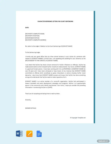 Reference Letter Templates - 29+ Word, PDF Documents Download! | Free ...