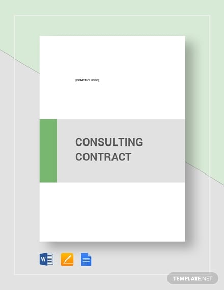 consulting contract