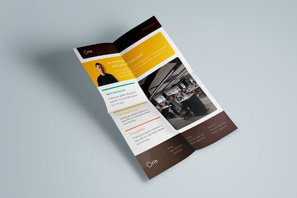 corporate agency poster indesign