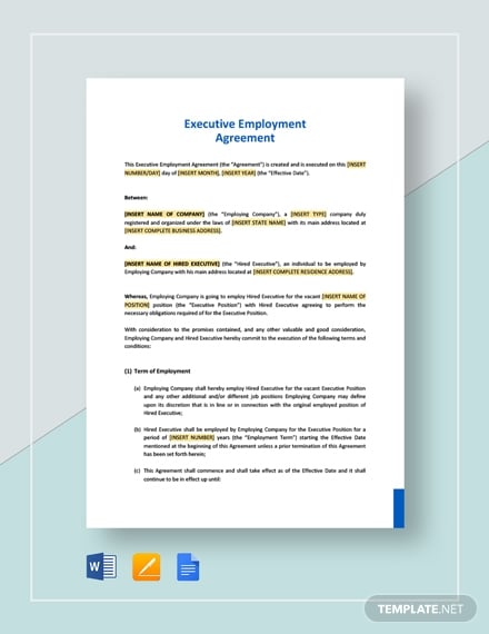 executive-employment-agreement
