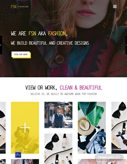 fashion-designer-website-template
