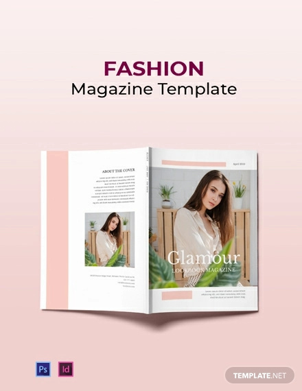 free fashion magazine template