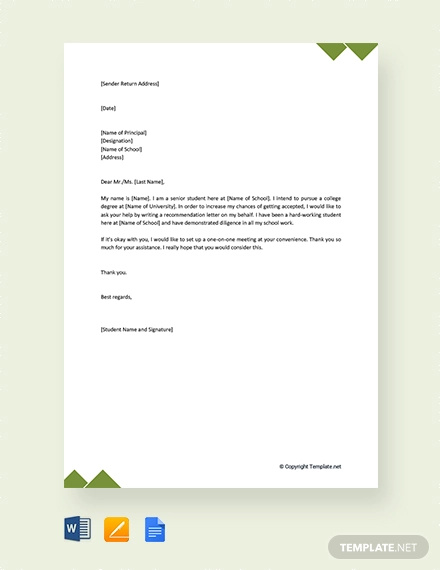 18+ Formal Request Letter Templates | Free & Premium Templates