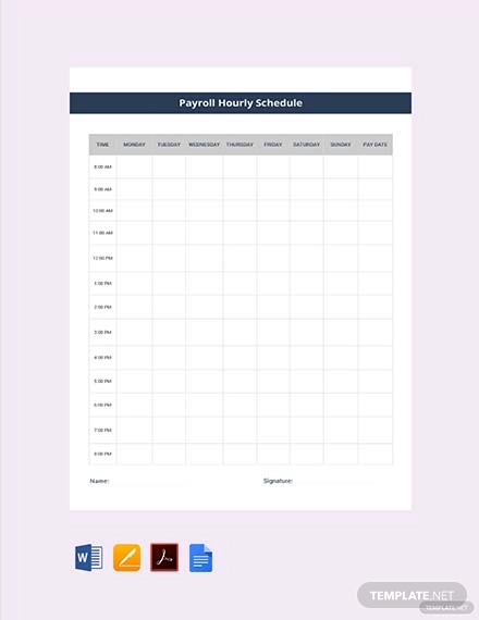 44+ Payroll Templates - PDF, Word, Excel