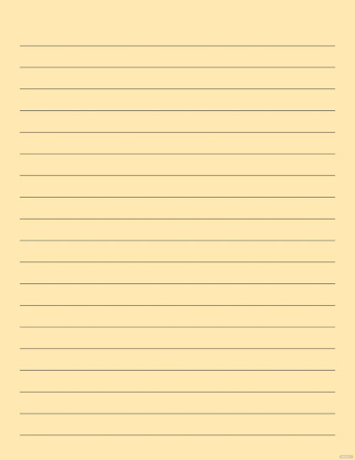 Printable Notebook Paper - 28+ PDF Documents Download