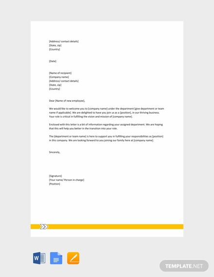 10-welcome-letter-templates-to-new-employee-in-google-docs-word