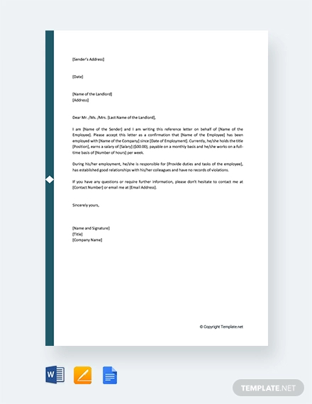 10+ Sample Work Reference Letters - Free Samples, Examples Format Downlaod