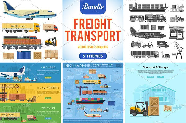 freight-transport-brochure-template