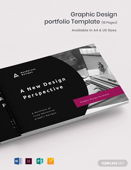 portfolio design for graphic designer