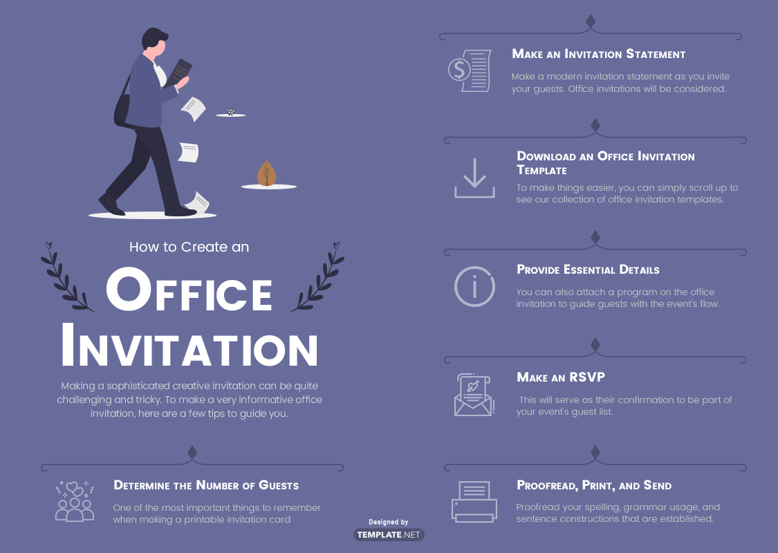 FREE Office Invitation - Edit Online & Download | Template.net